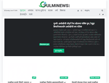 Tablet Screenshot of gulminews.com